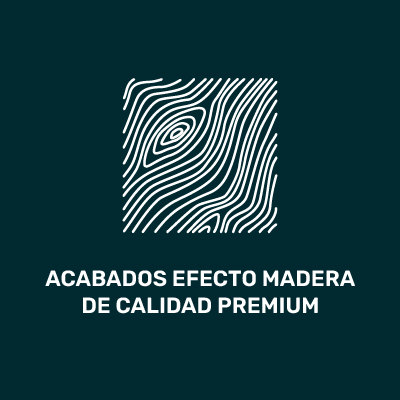 Acabados efecto madera